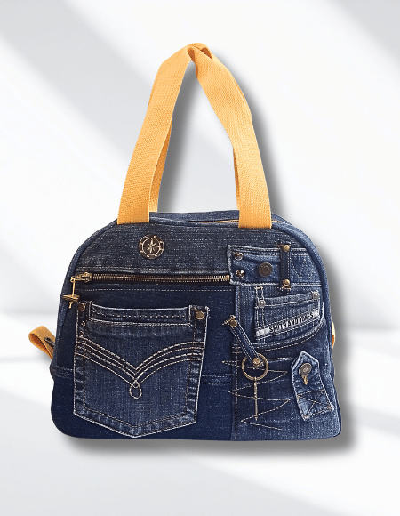 Upcycled jeans bag
