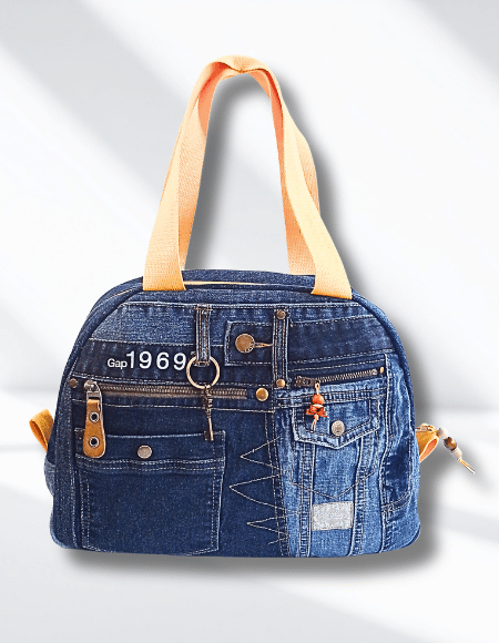 Upcycled jeans bag