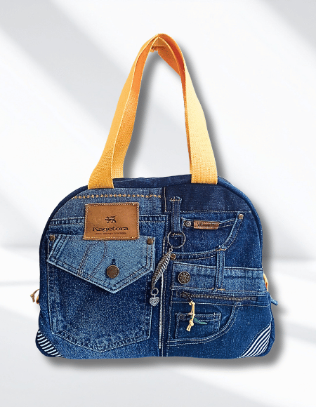 Upcycled jeans bag