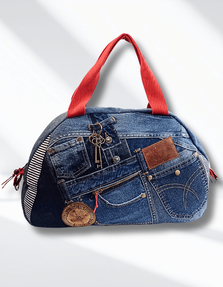 Upcycled jeans bag